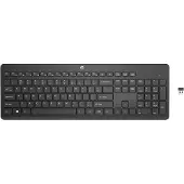 HP Tastatur 230 Wireless Tastatur USB-A Schwarz