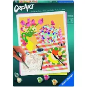 Ravensburger Puzzle Peinture au Numéro - CréArt - Disco vibes - Poppy Magda