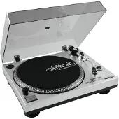 Omnitronic BD-1380 USB Turntable Silver
