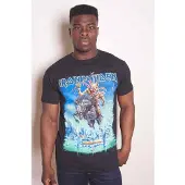 Iron Maiden T-Shirt Tour Trooper recto et verso Homme Noir - Taille L