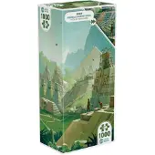 Iello Puzzle 1000 pièces Twist Ancient Pyramids