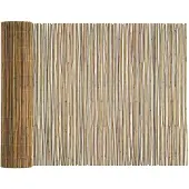 vidaXL Clôture en bambou naturel 600 x 125 cm Bambou