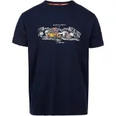 Trespass Horton T-shirt à manches courtes Bleu M Homme Bleu M
