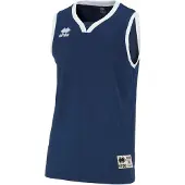 Errea T-Shirt fonctionnel 'CALIFORNIA' bleu marine / blanc