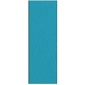 vidaXL Tapis d'entrée Autre Cyan et Noir 120 x 350 cm Polyamide et PVC
