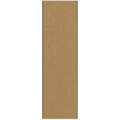 vidaXL Tapis d'entrée Crème et noir 120 x 400 cm Polyamide et PVC