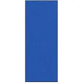 vidaXL Tapis d'entrée Autre Bleu et Noir 120 x 300 cm Polyamide et PVC
