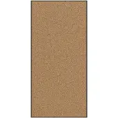vidaXL Tapis d'entrée Crème et noir 120 x 250 cm Polyamide et PVC