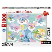 Nathan Puzzle 1000 pièces Stitch rêveur