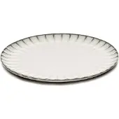 Serax Assiette à Petit Déjeuner Serax Inku Tableware White M 21 cm