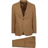 Suitable Costume en lin camel