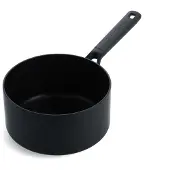 KitchenAid Casserole à manche droit Classic en acier inoxydable argenté, lavable au lave-vaisselle