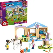 LEGO Jeu de construction - - 42696 - Clinique Vétérinaire - 2 mini-poupées - 5 figurines d'animaux