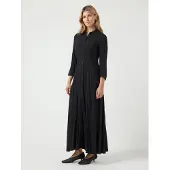 Y.A.S Robe-chemise 'YASSavanna' noir