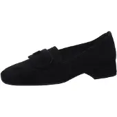 Gabor : chaussures basses, mocassins, couleur noire, pour le quotidien