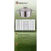 KINGHOFF pot avec couvercle 16cm 1,5l 7990