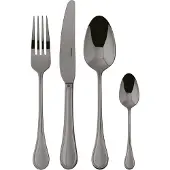 Sambonet Set de couverts Royal Noir 24 pièces