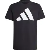 Adidas T-Shirt fonctionnel 'Essentials' noir / blanc