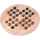 Quint Engelhart Solitaire bois massif rond, 23 cm