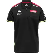 Kappa Acriz Vr45 Short Sleeve Polo Noir 2XL Homme