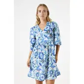 Garcia femme Robe, XL, Bleu