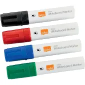Nobo Glide Jumbo Chisel Tip Chalk Marker 4 Units Multicolore Enfants