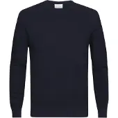 Profuomo Pull Col Rond Marine