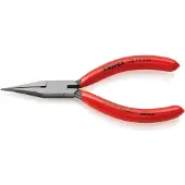 Knipex Pince d'ajustage noire atramentisée polie gainées en plastique 135 mm - 32 11 135