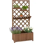 Mendler Jardinière sur pied surélevée -P68