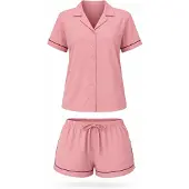 LEAFLETIC Shorty 'Women’s Night Wear Short Set' rose ancienne
