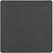 vidaXL Tapis Couloir Gris foncé 100 x 100 cm 100% Polypropylène