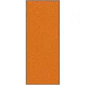 vidaXL Tapis d'entrée Orange et Noir 120 x 300 cm Polyamide et PVC