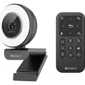 Sandberg Streamer USB Webcam Pro Elite - Caméra de streaming en direct