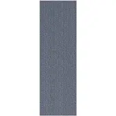 vidaXL Tapis de sol gris clair 80 x 300 cm Tissu