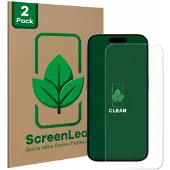 ScreenLeaf Film de protection durable Protection d'écran Film clair transparent (Apple iPhone 15 Pro), Téléphone portable : film de protection, Transparent