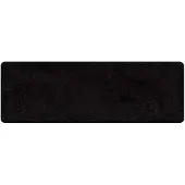 vidaXL Tapis noir 50 x 150 cm 100% polypropylène Tuft