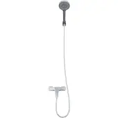 vidaXL Ensemble de pomme de douche chrome G 1 / 2 pouce