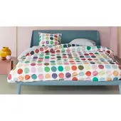 Beddinghouse Dutch Design Set housse de couette Dutch Design Confetti en satin de coton -y compris taies d’oreiller