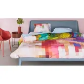 Beddinghouse Dutch Design Set housse de couette en satin de coton Dutch Design Rubik -y compris taies d’oreiller