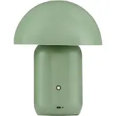 Lyora Lampe de table design Pois Vert rechargeable