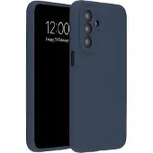 Accezz Coque Liquid Silicone Samsung Galaxy A27 (5G) - Bleu foncé