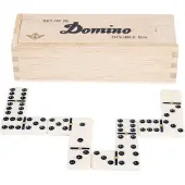 Engelhart Domino in Houten Kistje