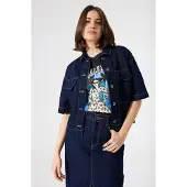 Garcia femme Chemise, XL, Bleu