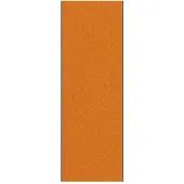 vidaXL Tapis d'entrée Orange et Noir 120 x 350 cm Polyamide et PVC