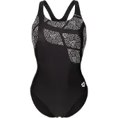 Arena Maillot de bain 'KIKKO' noir / blanc