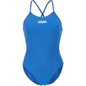 Arena Maillot de bain 'TIE BACK SOLID' bleu