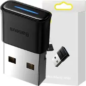 Baseus Ba04 Adaptateur Bluetooth Noir