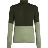 Icebreaker Sweat-shirt olive / vert pastel