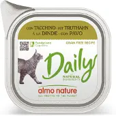 Almo Nature Daily à la dinde pâtée pour chat (100 g)