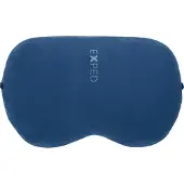 Exped - Oreiller moelleux et compactable - Deepsleep Pillow Deep Sea Blue en Matières Recyclées - Taille L - Bleu